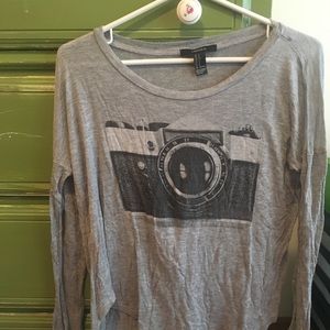 Forever 21 || Long Sleeve Camera Top